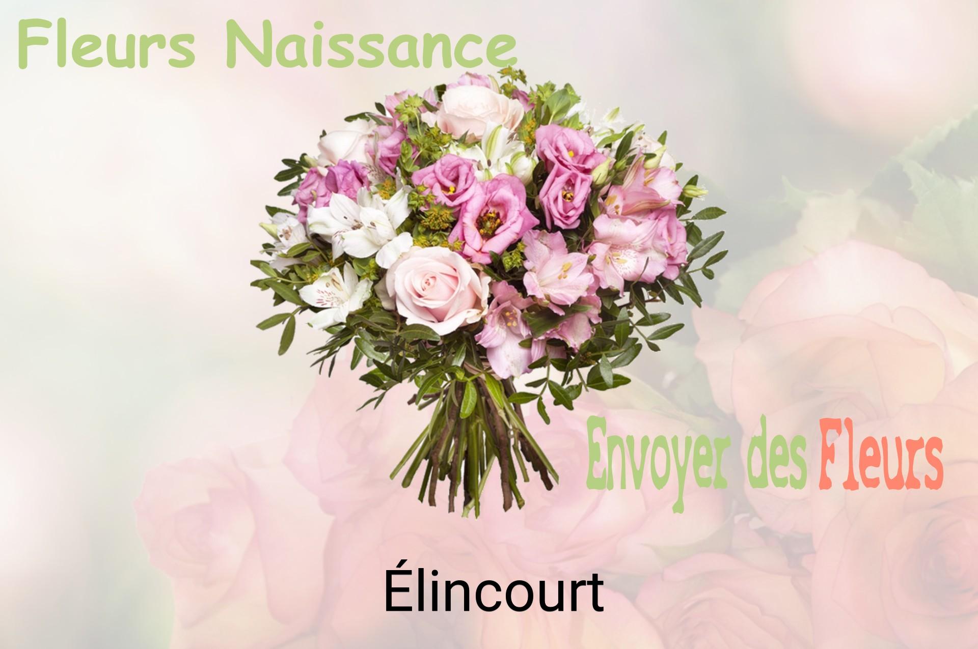 Bouquet de fleurs de naissance livré à Élincourt